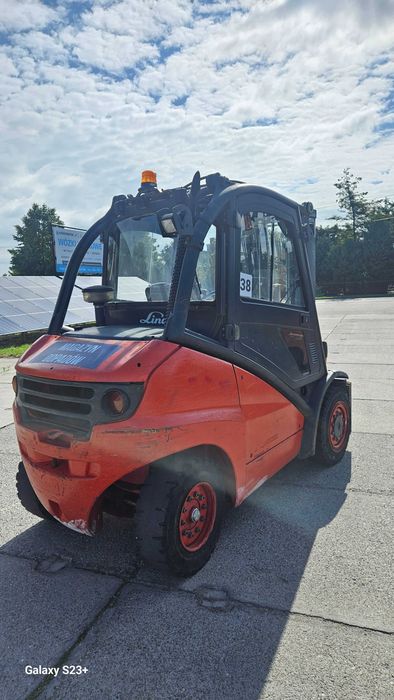 Wózek widłowy Linde H40D Triplex Kabina