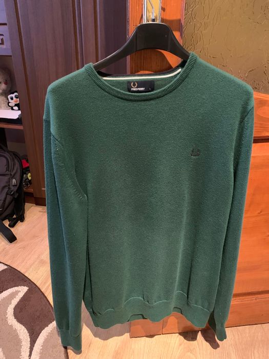 Fred Perry classic crew knit