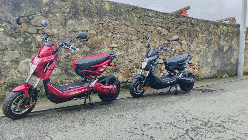 Scooters Elétricas Novas ACM, Neovolt, Vortex, Voltrish e Seventeen