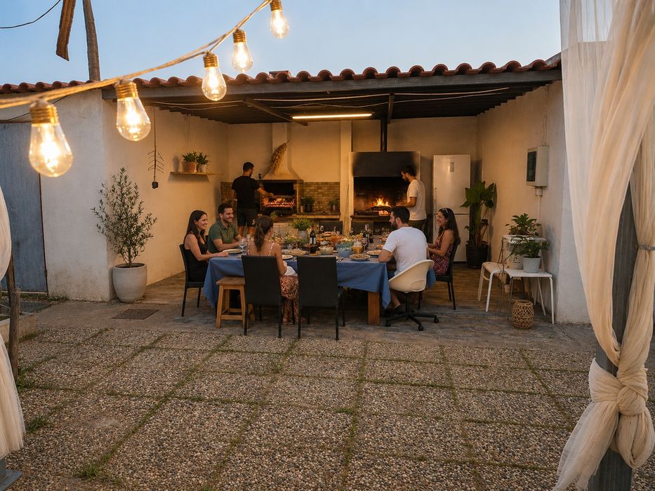 Espaço para festas