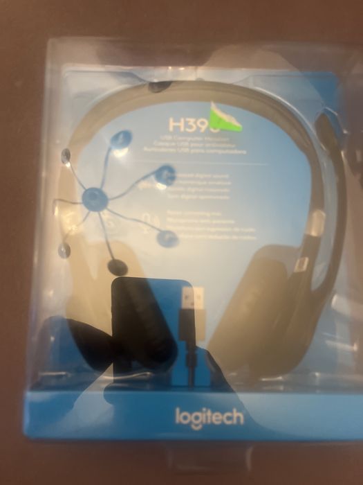 Słuchawki przewodowe logitech
