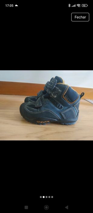 Botas Geox tamanho 22