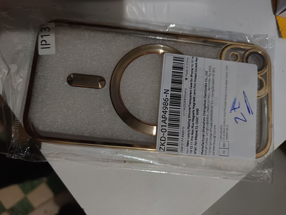 Capa ifhone 13 no plastico