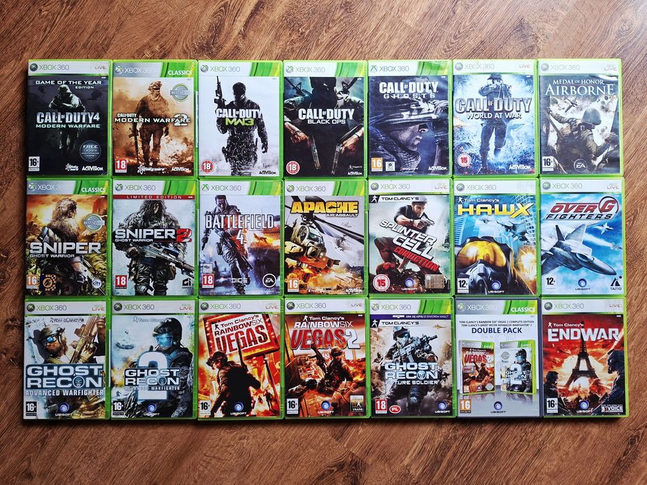 Gry XboX 360 Lego Kinect Dla Dzieci Strzelanki Samochody Fifa Inne