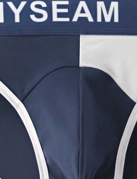 3-pack Slipy męskie bawełniane VIIYSEAM w różnych kolorach XL pas 38cm