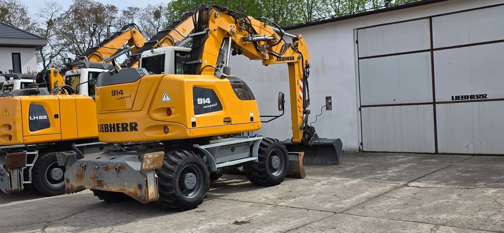 Liebherr A 914 COMPACT  Sprowadzona Silnik FTP 2018r dwie łyżki szybkozłącze WERSJA Speed 35km