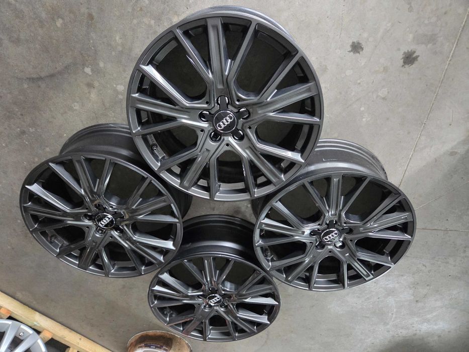 Alufelgi 19" Audi A3 8p 8v 8y A4 b6 b7 b8 b9 A6 c6 c7 c8 Q3 Q5 5x112 s-line grafit