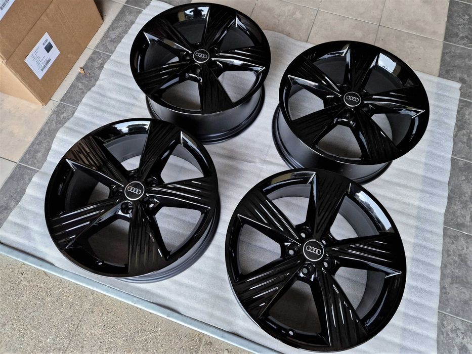 Alufelgi 19 5x112 Audi A3 8V 8P A4 B6 B7 A6 C5 C6 Q2 Q3 Czarne ! 299#