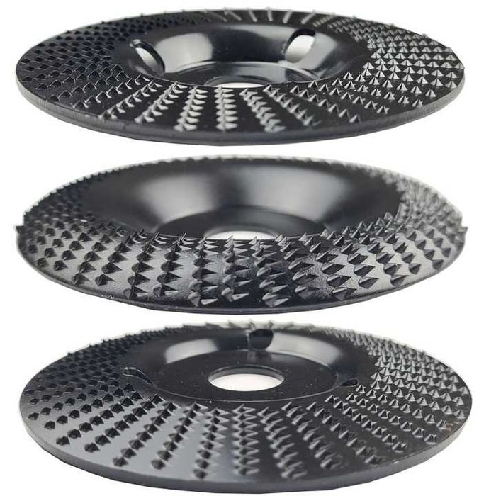 3 x Tarnik Tarcza Szlifowanie Rzeźbienie Drewna 125mm. ZESTAW 3 szt.