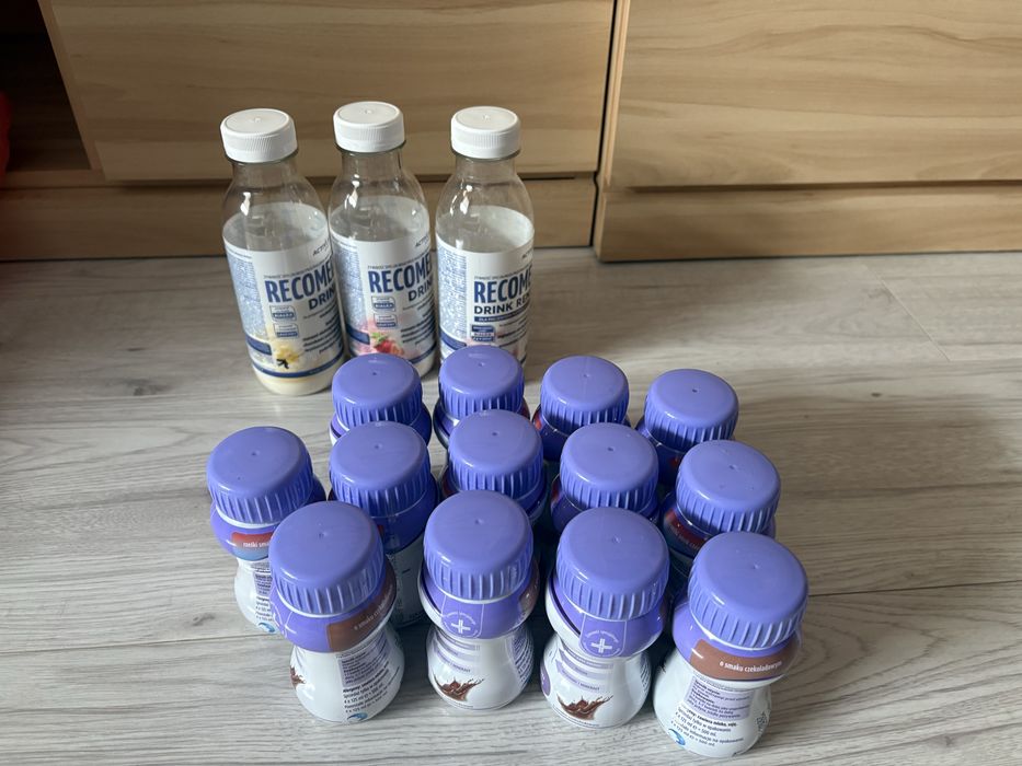 Nutridrinki,caly zestaw