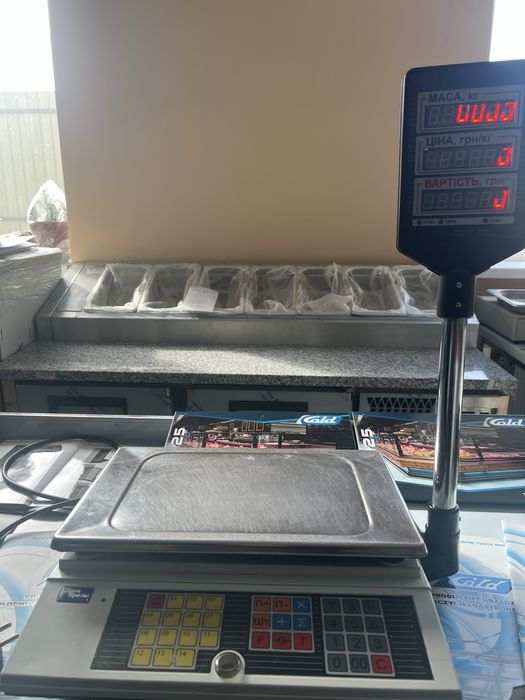 Ваги ВТА -60/15-5 D-AC Промприлад 15 кг