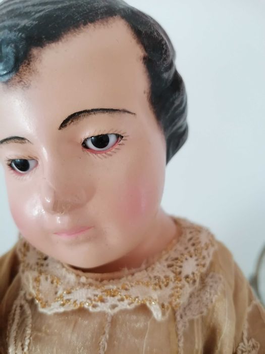Imagem menino Jesus em terracota