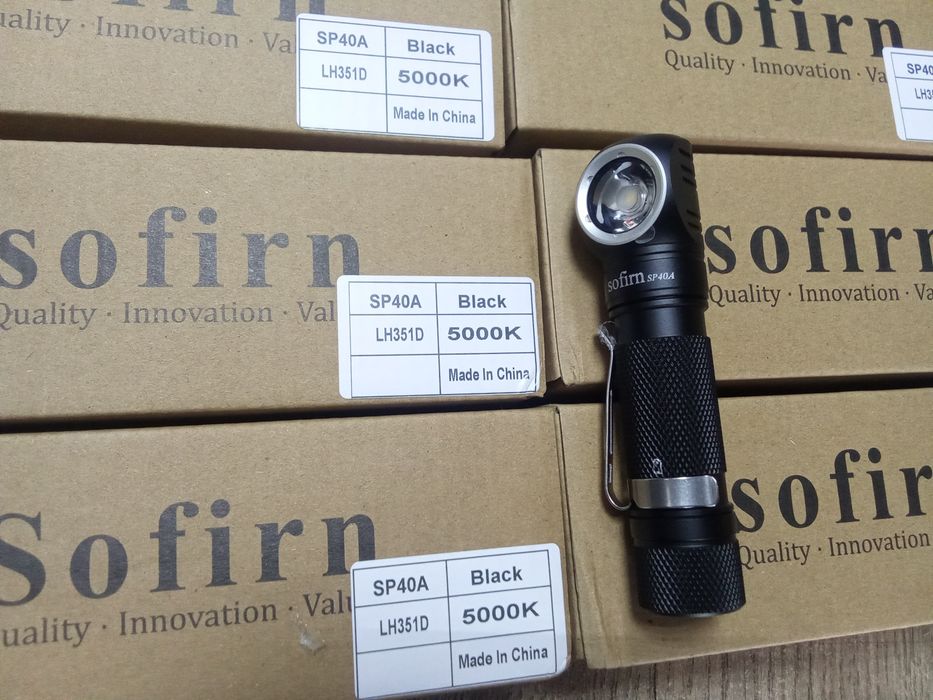 Подарок любому мужчине Sofirn SP40a 18650 1200LM магнит usb type-c