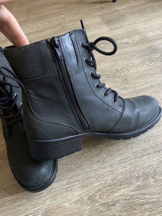 Черевики Clarks р.41 ботинки кожа деми кларкс