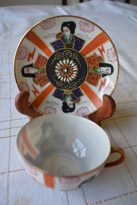 Chávenas de Café em Porcelana Japonesa