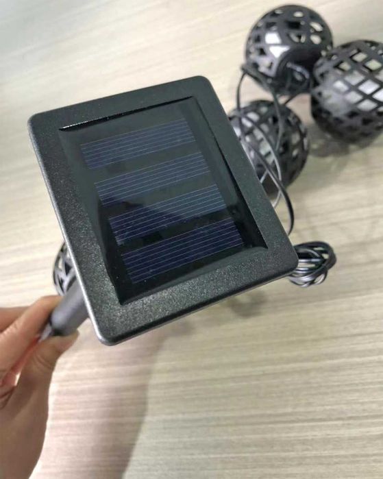 lampa solarna  KULE OGNIOWE 7CM 5SZT