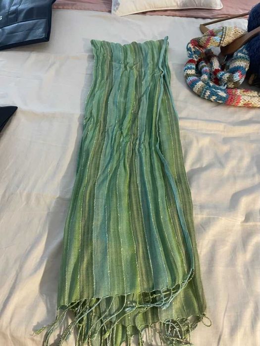 encharpe tons verde zara