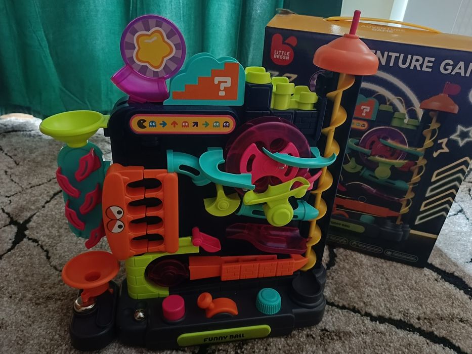 Tor kulkowy przygodowy, ruchome elementy