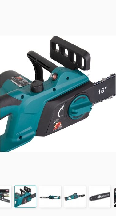 Piła łańcuchowa  16 cali 2x aku 6ah 48v 3800w