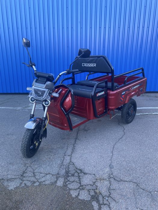 Трицикл електричний вантажний Crosser Cargo12 60V/32Ah 800W