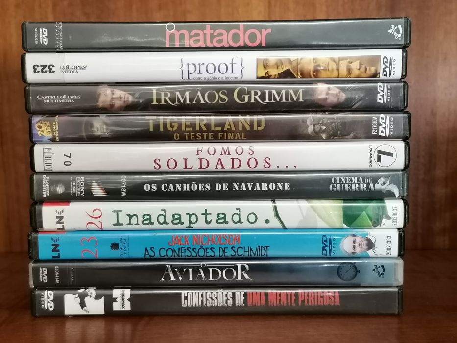Lote de 10 DVD’s