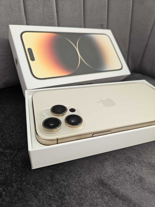 Apple iPhone 14 Pro / 128 GB / Stan IDEALNY / Gwarancja! / RATY 0%