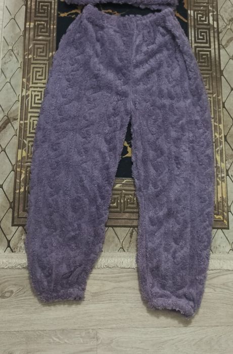 Piżama damska spodnie/bluza, "futerko"