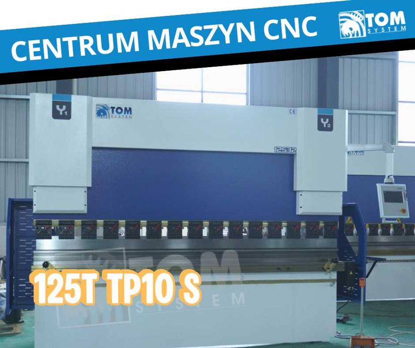 Prasa krawędziowa TP10S 125T 3200mm Matryca 110x110 Duży zakres gięcia