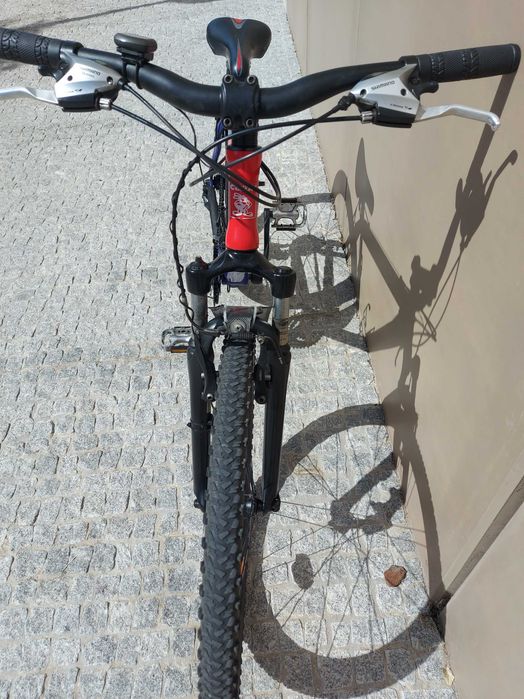 Bicicleta btt adulto 3x8 velocidades