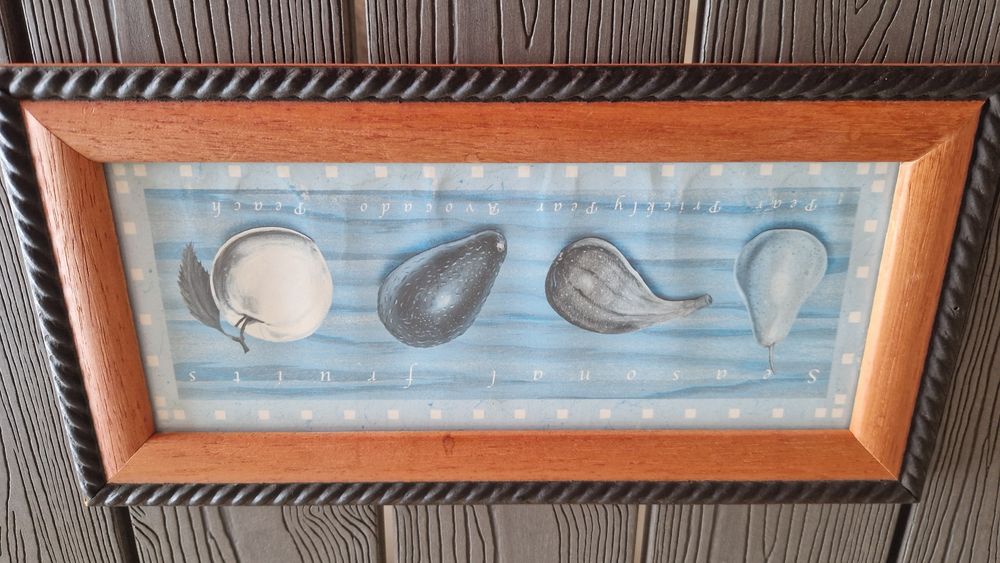 Quadro vintage fruits of the season