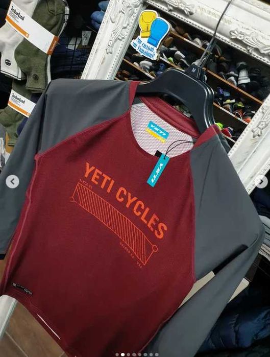 Yeti Cycles Renegade Ride Long-Sleeve Jersey оригінал S