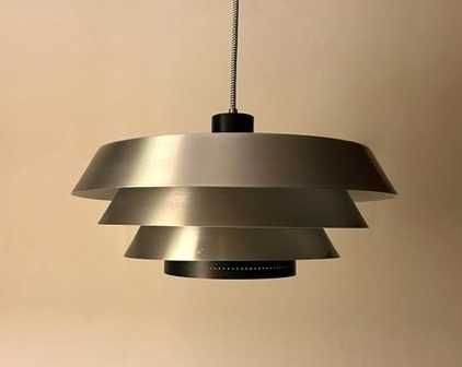 Candeeiro de suspensão RAAK em preto alumínio, Holanda, anos 70