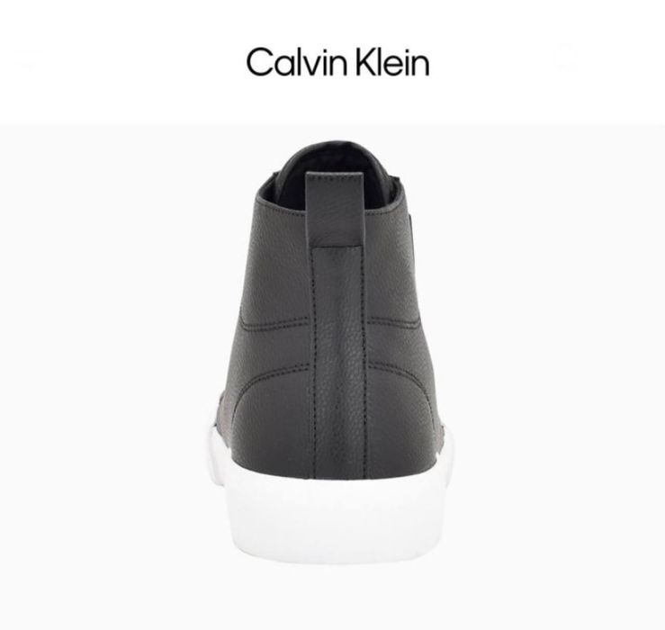 Кеды Кроссовки Calvin Klein Хайтопы Ботинки. Размер 39 (25,6 см)