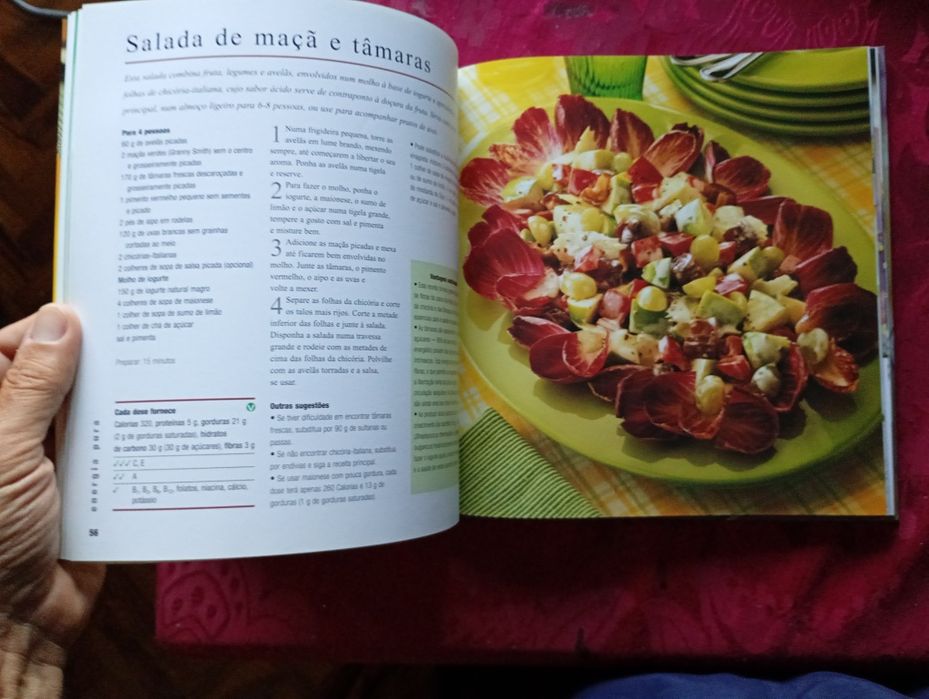 Fruta&Sobremesas-Cozinha deliciosamente saudavel -1 edição Portuguesa - Seleções Readers Digest-capa dura - 10E- Sapatos tacoes 5E Desde 5E