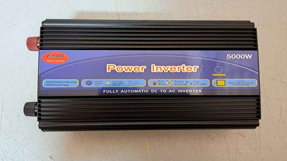 Преобразователь |Инвертор| 5000W генератор тока 12V 220V Плавный пуск ...