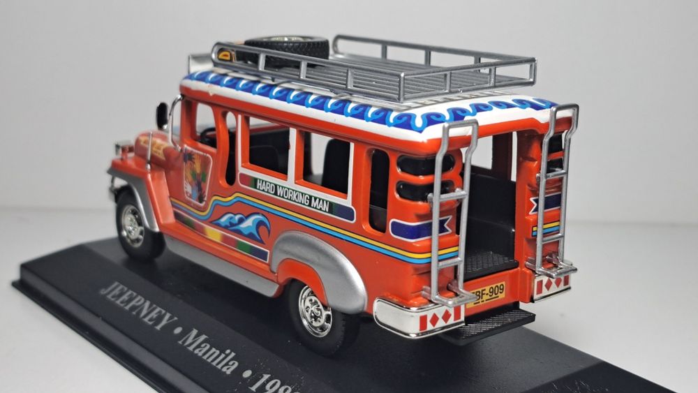 Jeepney taxi Manila 1980