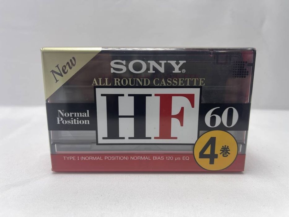 4 аудіо касети Sony HF -60 , нові одним лотом