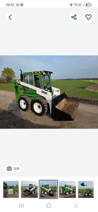 Wynajem ładowarki bobcat thomson