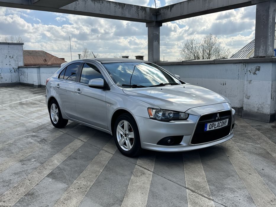 Mitsubishi Lancer 2010 rok 2.0 diesel 140KM Manual bez rdzy Alufelgi OPŁACONY