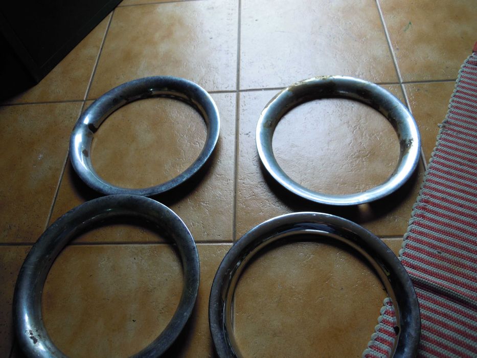 Aros cromados jante 13