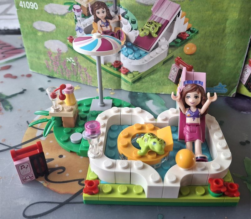 Klocki lego friends 41090 ogrodowy basen Oliwii