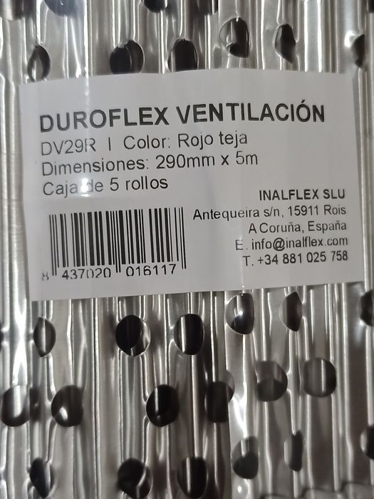 Material isolamento telhado