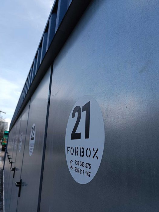 Box 7,5m2 garaż przechowalnia self storage na wynajem Gdynia Orłowo