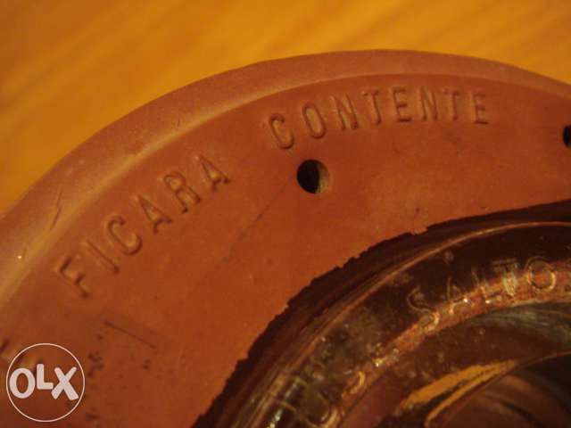Cinzeiro publicitario antigo Saltos Enfim