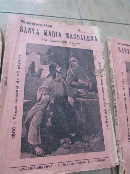 Brochuras Santa Maria Magadalena de Garibaldi Falcão, 5 tomos