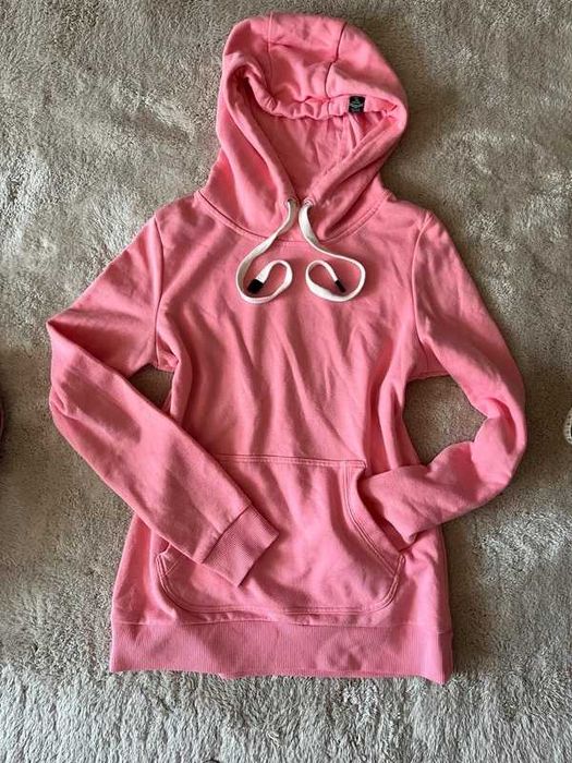 Bluza z kapturem różowa wiosna