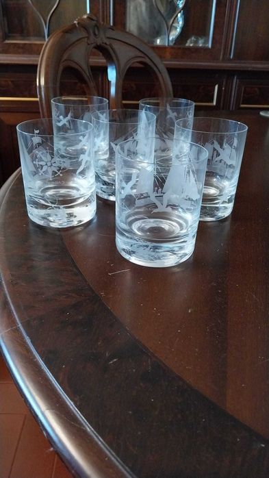 Conjunto de copos whiskey