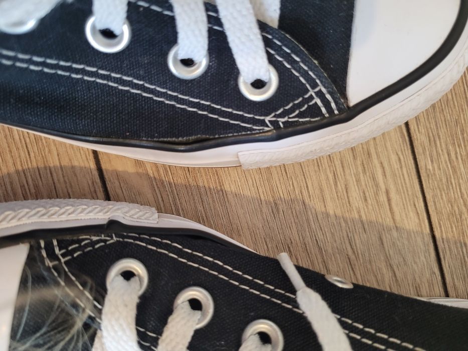 Czarne trampki converse