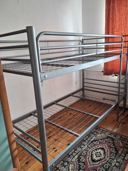 Łóżko piętrowe metalowe 200x90 7kpl.