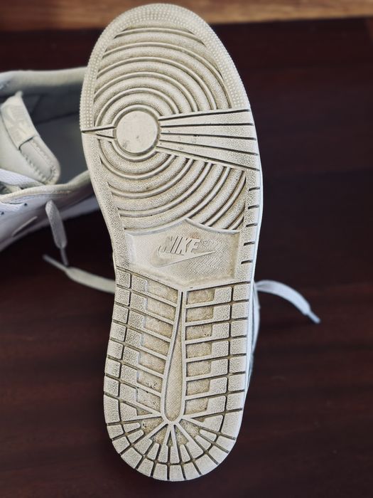 Nike air jordan 1 low og metalic silver
